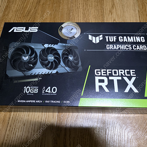 ASUS RTX3080 Tuf 10GB 터프 판매합니다.