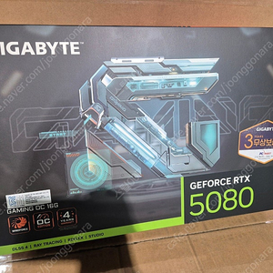 미개봉) GIGABYTE 지포스 RTX 5080 GAMING OC D7 16GB 판매합니다