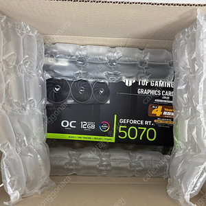 [새상품] ASUS TUF Gaming 지포스 RTX 5070 OC D7 12GB