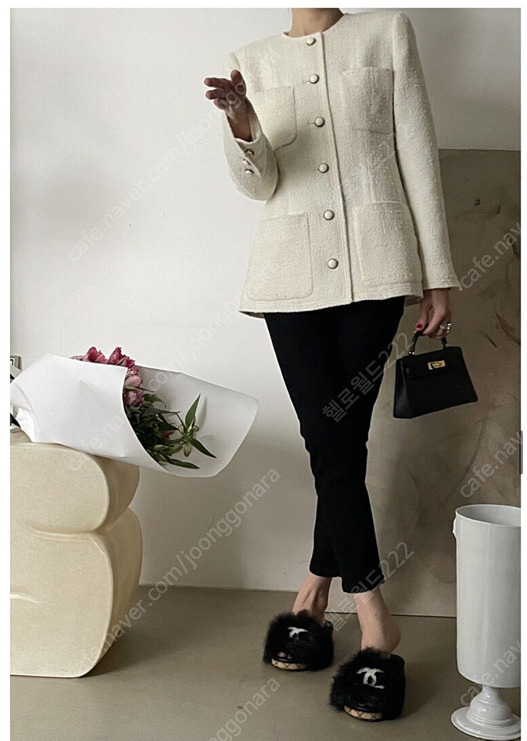 쎄모먼 38 Helen Tweed Jacket--1