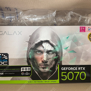 [새상품] 갤럭시 GALAX 지포스 RTX 5070 EX GAMER WHITE OC D7 12GB