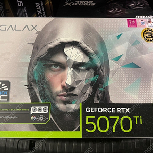 [새상품] 갤럭시 GALAX 지포스 RTX 5070 Ti EX GAMER WHITE OC D7 16GB