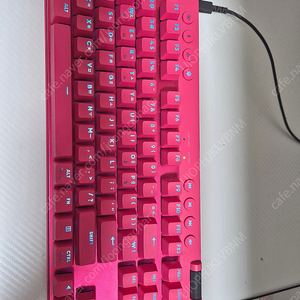 로지텍 gpro x tkl 핑크 택타일 갈축 무선 게이밍 키보드 택포 15