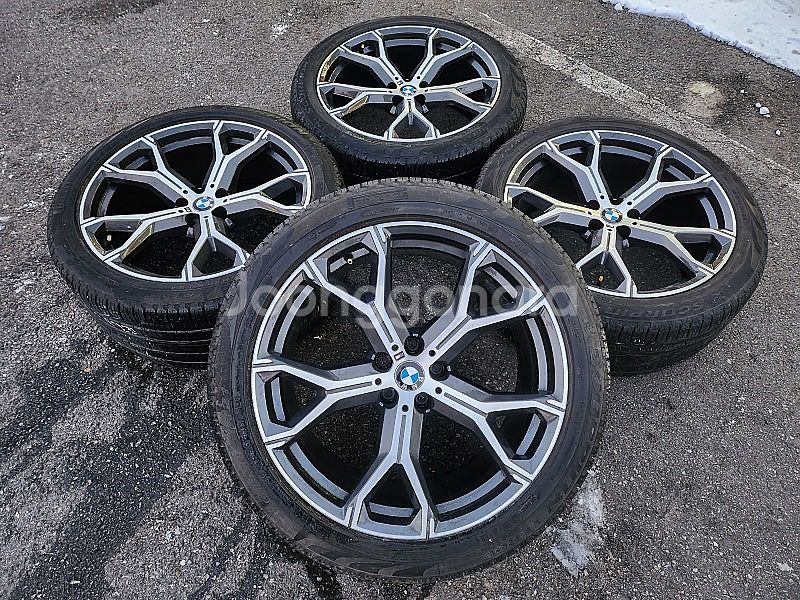 BMW X5 21인치 741M 순정 휠타이어 세트 G0...--0