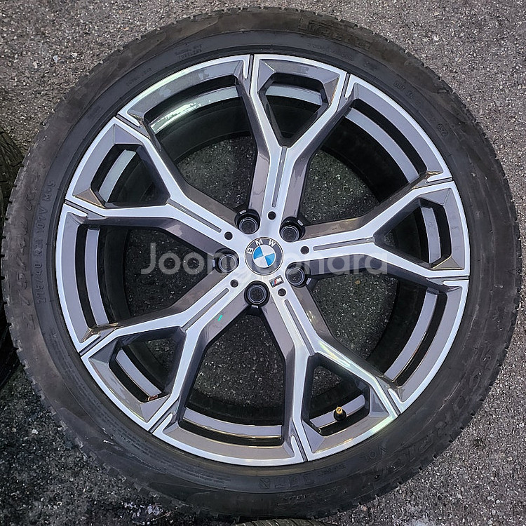 BMW X5 21인치 741M 순정 휠타이어 세트 G0...--2