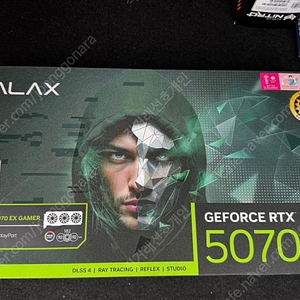 [새상품] 갤럭시 GALAX 지포스 RTX 5070 EX GAMER BLACK