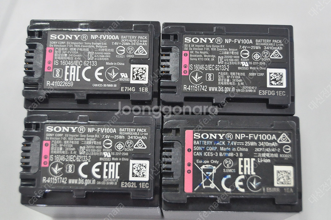 소니배터리NP-FM500H NP-F960 NP-FV10...--4