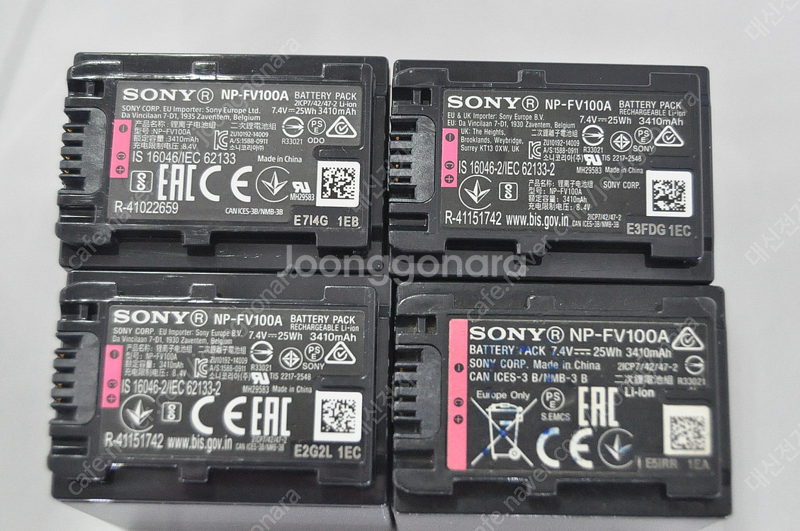 소니배터리NP-FM500H NP-F960 NP-FV10...--5