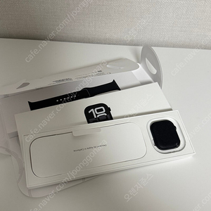 애플워치10 42mm 제트블랙