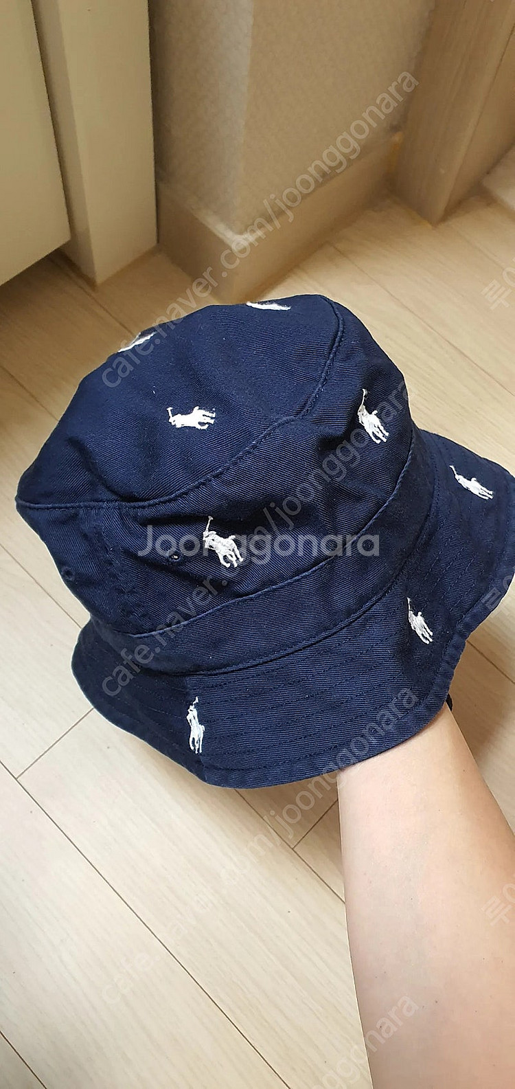 폴로 자수 벙거지--1