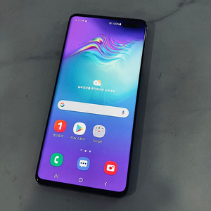 갤럭시 S10 5G 블랙 256기가 무잔상 깔끔 13만원 판매합니다!