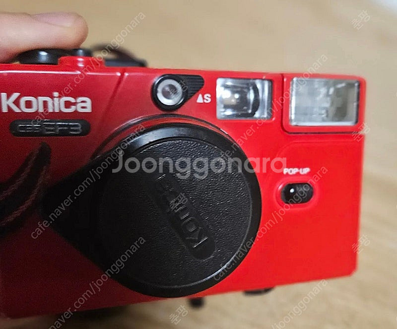 코니카(Konica)카메라 팝니다 C35EF3 레드 - 안심되는 중고거래