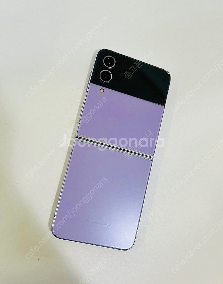 갤럭시 제트플립4 S급 라벤더 512GB 중고폰공기계!--6