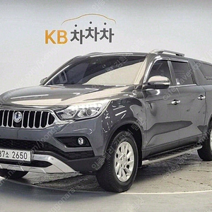 쌍용 렉스턴 스포츠 칸 중고 차 쌍용 렉스턴 스포츠 중고차 픽업트럭 중고 검정색 2019년식 디젤 2.2 2WD 파이오니어 S 개인사업자 차량구매
