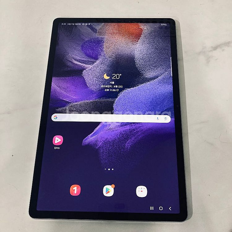갤럭시 탭 S7FE 실버 64기가 WIFI S급 매우깨...--0