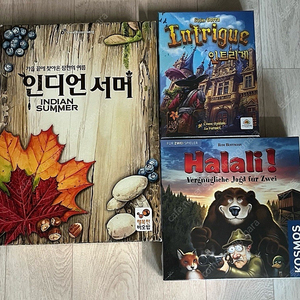 보드게임 인디언 서머 / 인트리게 / 탤리호!