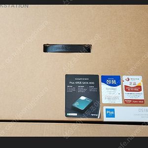 DS1821+ 시놀로지 제품 하고 울트라스타 18테라 5년 보증 제품 팝니다.