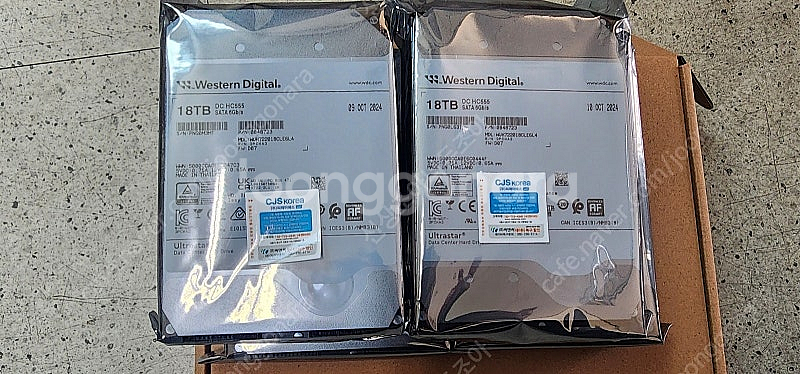 DS1821+ 시놀로지 제품 하고 울트라스타 18테라 ...--1