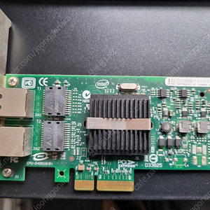 intel pro/1000 pt dual port PCI-E 기가빗 듀얼 랜카드