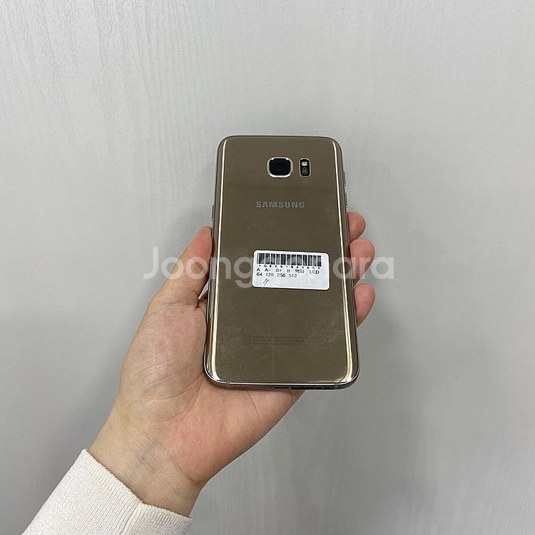 04956 갤럭시S7엣지 골드 32GB 부산 중고폰 팝...--2