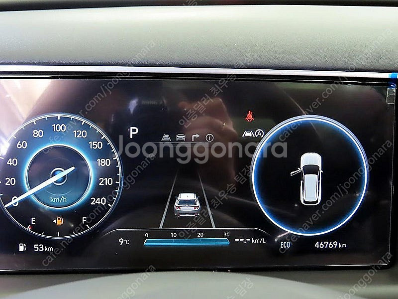 현대 투산 중고 신형 투싼 NX4 중고차 회색 2021...--9