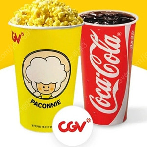 CGV 팝콘 M+탄산M