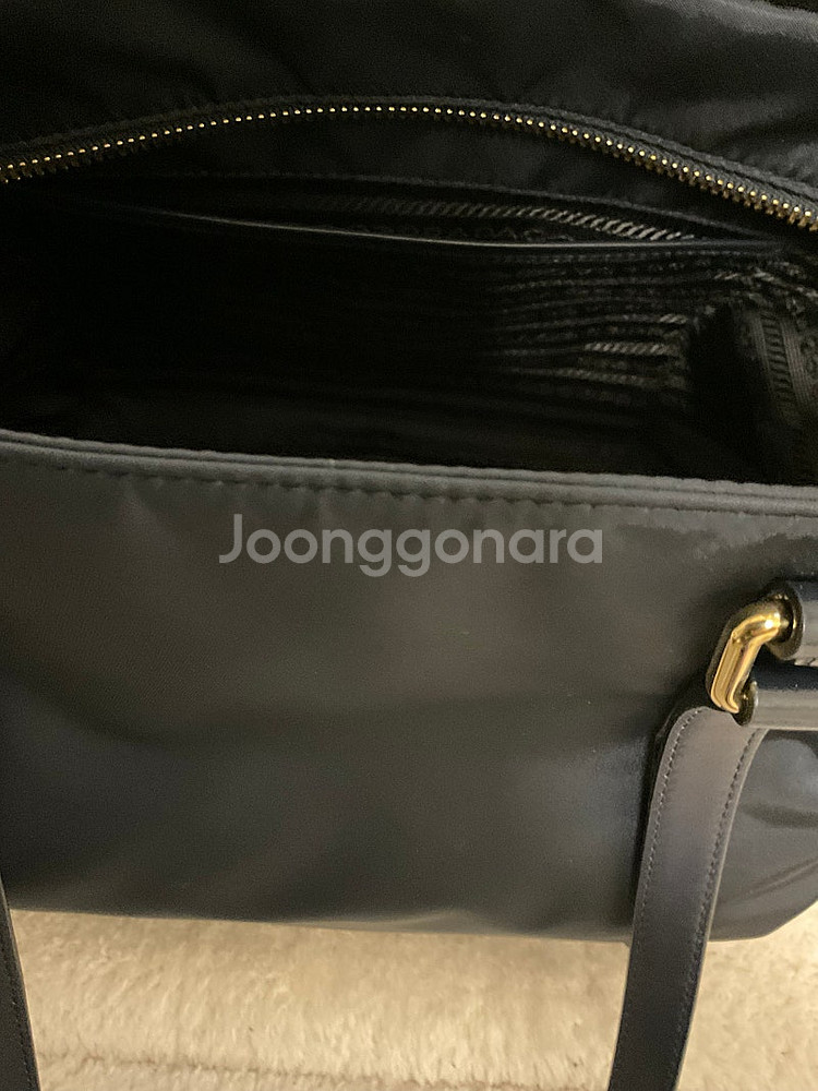 거의새거 프라다 삼각로고 테수토 스파졸 나일론 가죽 여...--9