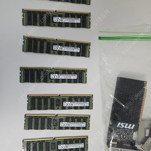 SAMSUNG DDR4 32G 2400 REG ECC RAM 8개 일괄 판매합니다