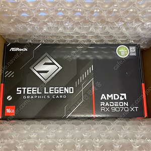 RX 9070XT 16GB 스틸레전드 미개봉