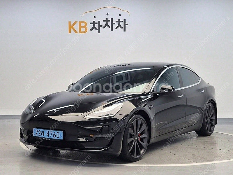 테슬라 중고차 테슬라 모델3 중고차 검정색 2020년식...--0