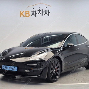 테슬라 중고차 테슬라 모델3 중고차 검정색 2020년식 73,110km 퍼포먼스 개인사업자 차량구매