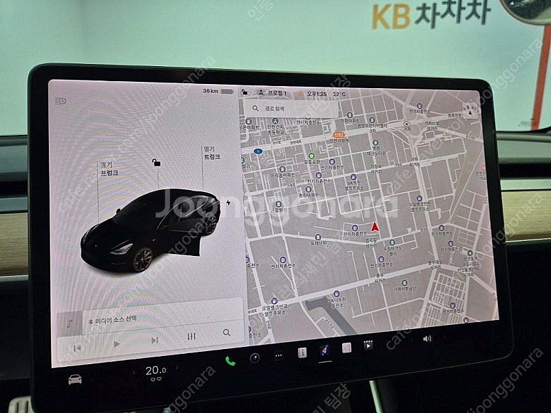 테슬라 중고차 테슬라 모델3 중고차 검정색 2020년식...--9