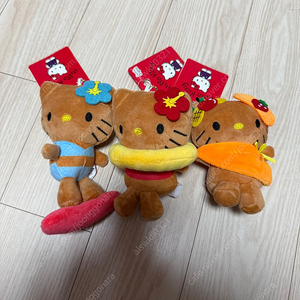 태닝키티 인형키링 (새상품)