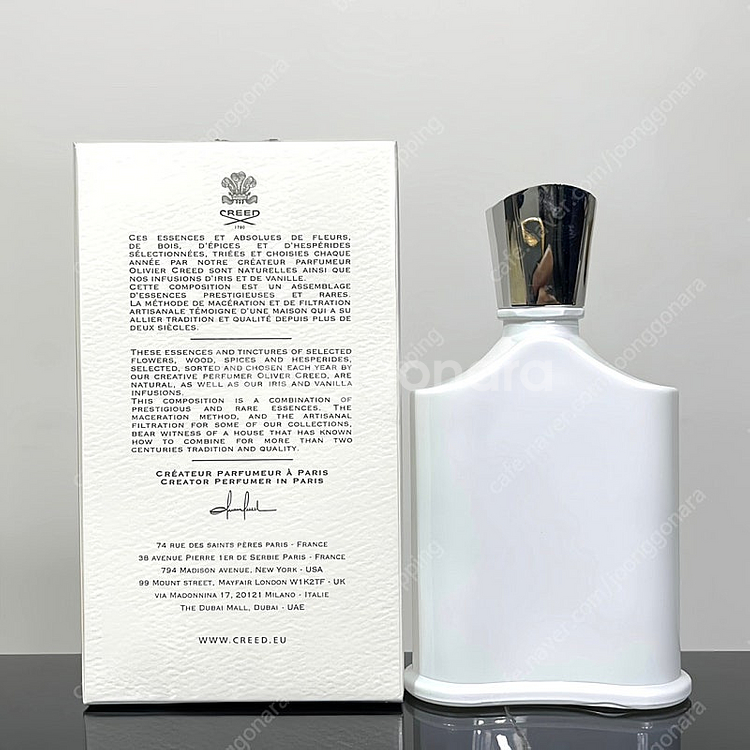 [새상품]크리드 실버마운틴 워터 100ml 공용향수--2