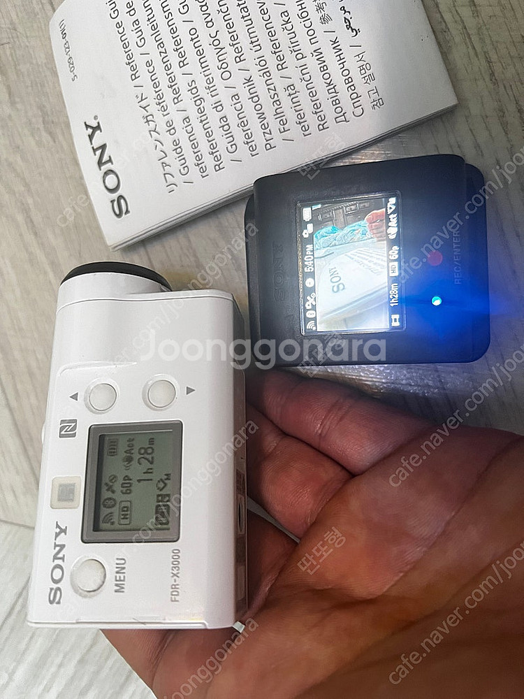 소니 FDR-X3000R 액션캠--2