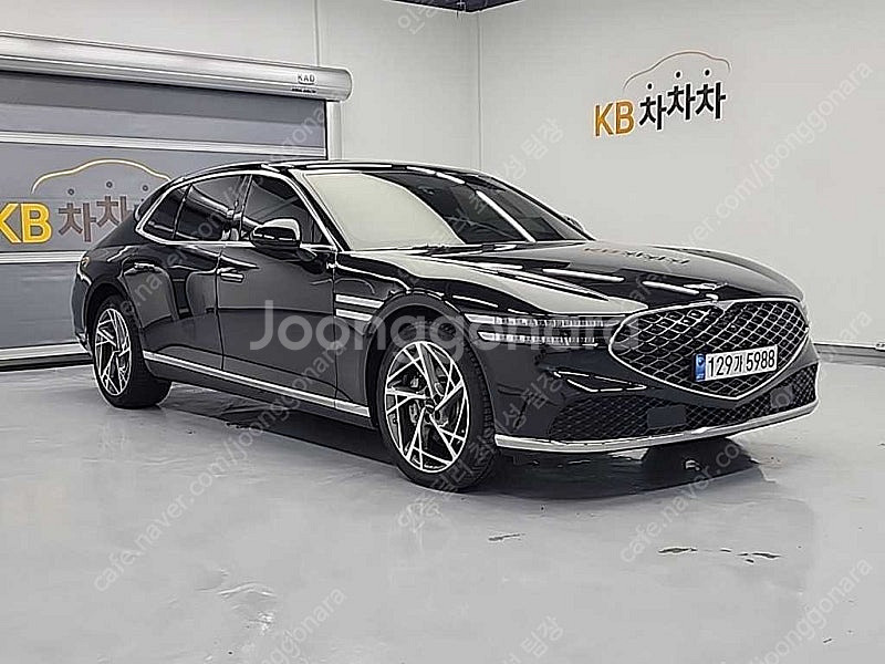 제네시스 G90 중고 제네시스 중고 가격 검정색 202...--4