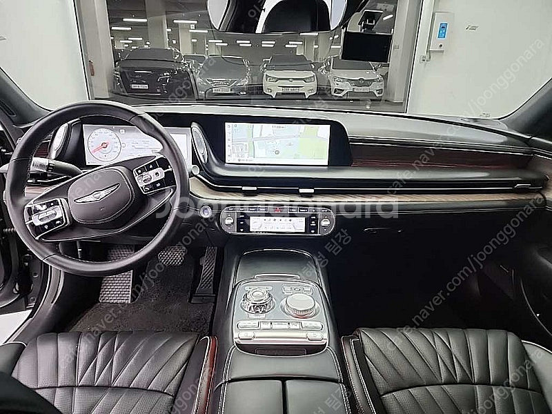 제네시스 G90 중고 제네시스 중고 가격 검정색 202...--7