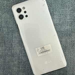 LG Q92 128G 화이트 액정약한 파손 기능정상 3만원 판매해요