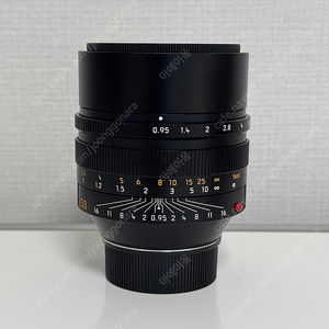 라이카 50mm Noctilux 0.95 녹티룩스 현행 블랙 팝니다.