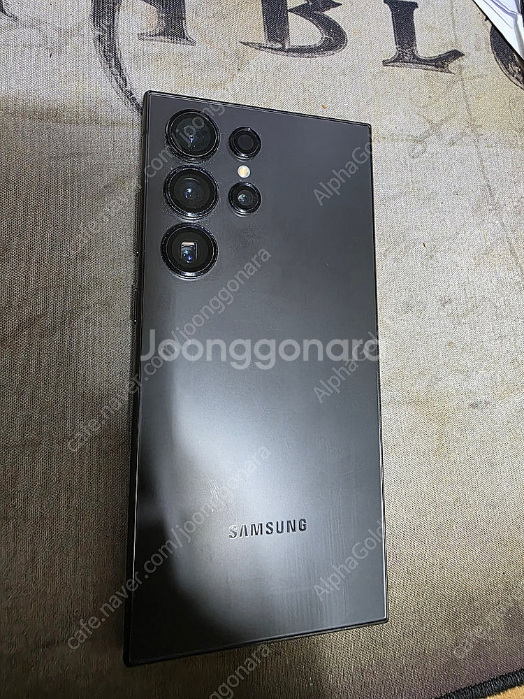 [개인] S24 Ultra 512GB 티타늄 블랙 공기...--1