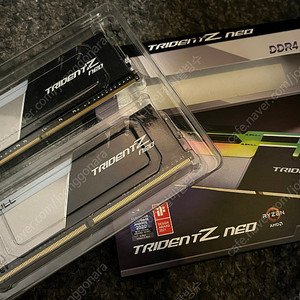 G.SKILL DDR4-3600 CL16 TRIDENT Z NEO C 32G (16 x 2)