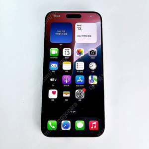 애플 아이폰 15프로맥스 512GB 특S급 화이트티타늄 86% 중고폰 공기계 북부모바일