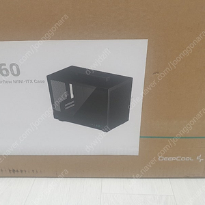 딥쿨 CH160 블랙 itx