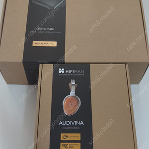 하이파이맨 세레나데 DAC + 오디비나 Hifiman SERENADE AUDIVINA 평판형 헤드폰 새상품