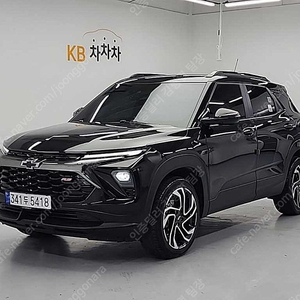 트레일블레이저 중고 쉐보레 중고승용차 검정색 2024년식 46,624km 가솔린 1.35 터보 4WD RS 자동차사이트