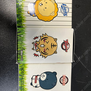 프로야구 카툰 피규어(최훈작가님) 두산, 삼성, 기아
