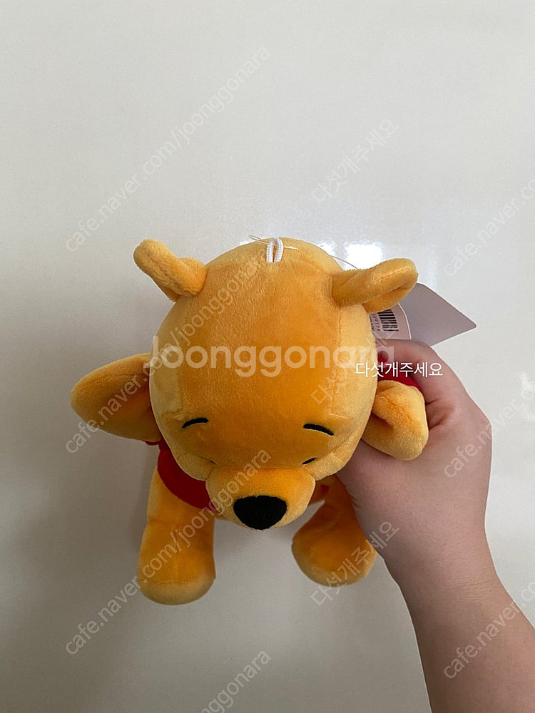 도쿄 디즈니랜드 곰돌이 푸 손인형--3
