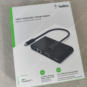 벨킨 USB-C 멀티미디어 어댑터