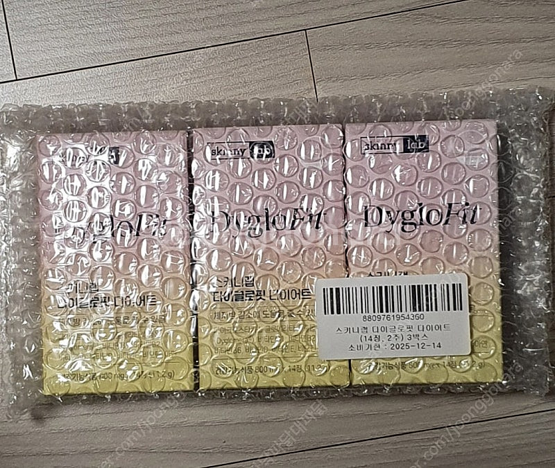 (미개봉) 스키니랩 다이글로핏 다이어트 3박스 /랩노쉬...--1