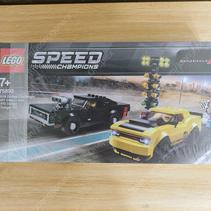 레고 스피드챔피언 닷지 챌린저 SRT 디몬과 닷지 차저 RT 75893